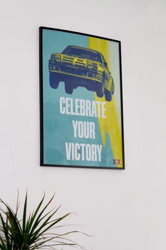 Opel Manta B 400 | Celebrate Your Victory | Постер